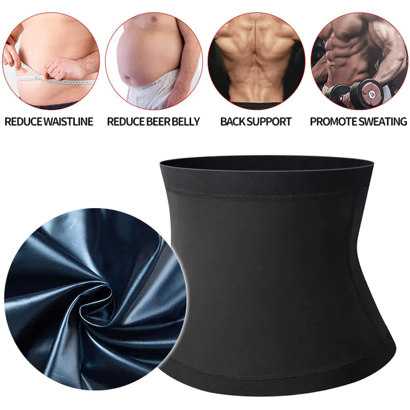 Men's Waist Slimming Sauna Trainer Belt