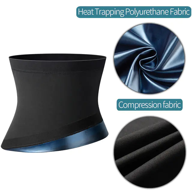 Men's Waist Slimming Sauna Trainer Belt